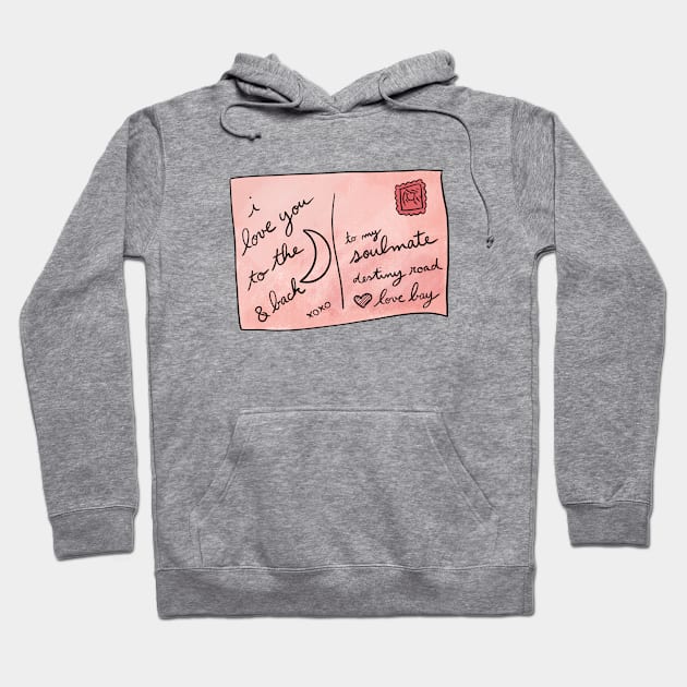 Postcard / Dreams, Light & Love Hoodie by nathalieaynie